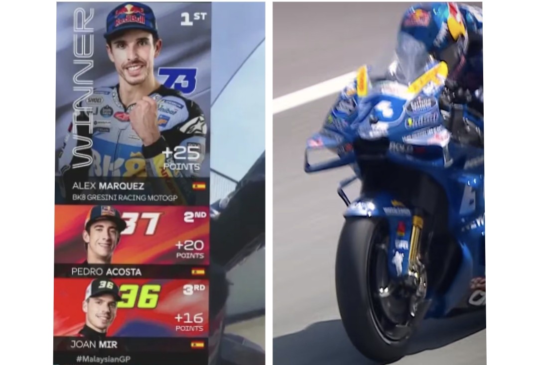Alex Marquez juara di Sepang, lengkapi dominasi keluarga Marquez di MotoGP 2025 (foto/SC MotoGP)
 